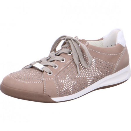 Ara Baskets Rom Taupe | Chaussures à lacets Femme