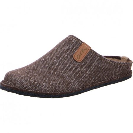 Ara Chaussons Cosy Marron | Mules Homme